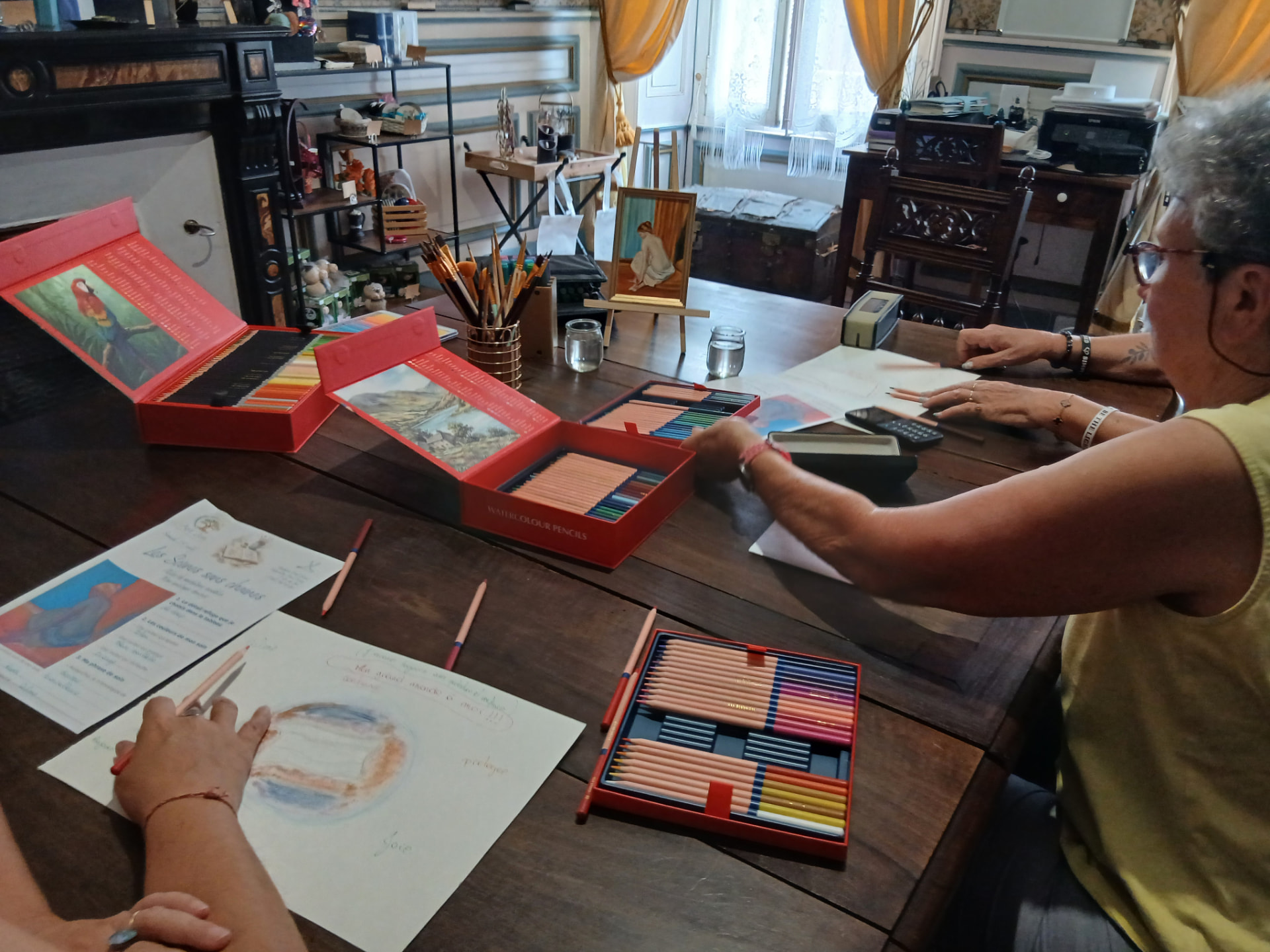 Atelier VIP de médiation artistique et relaxation créative à la Résidence Avant-Scène