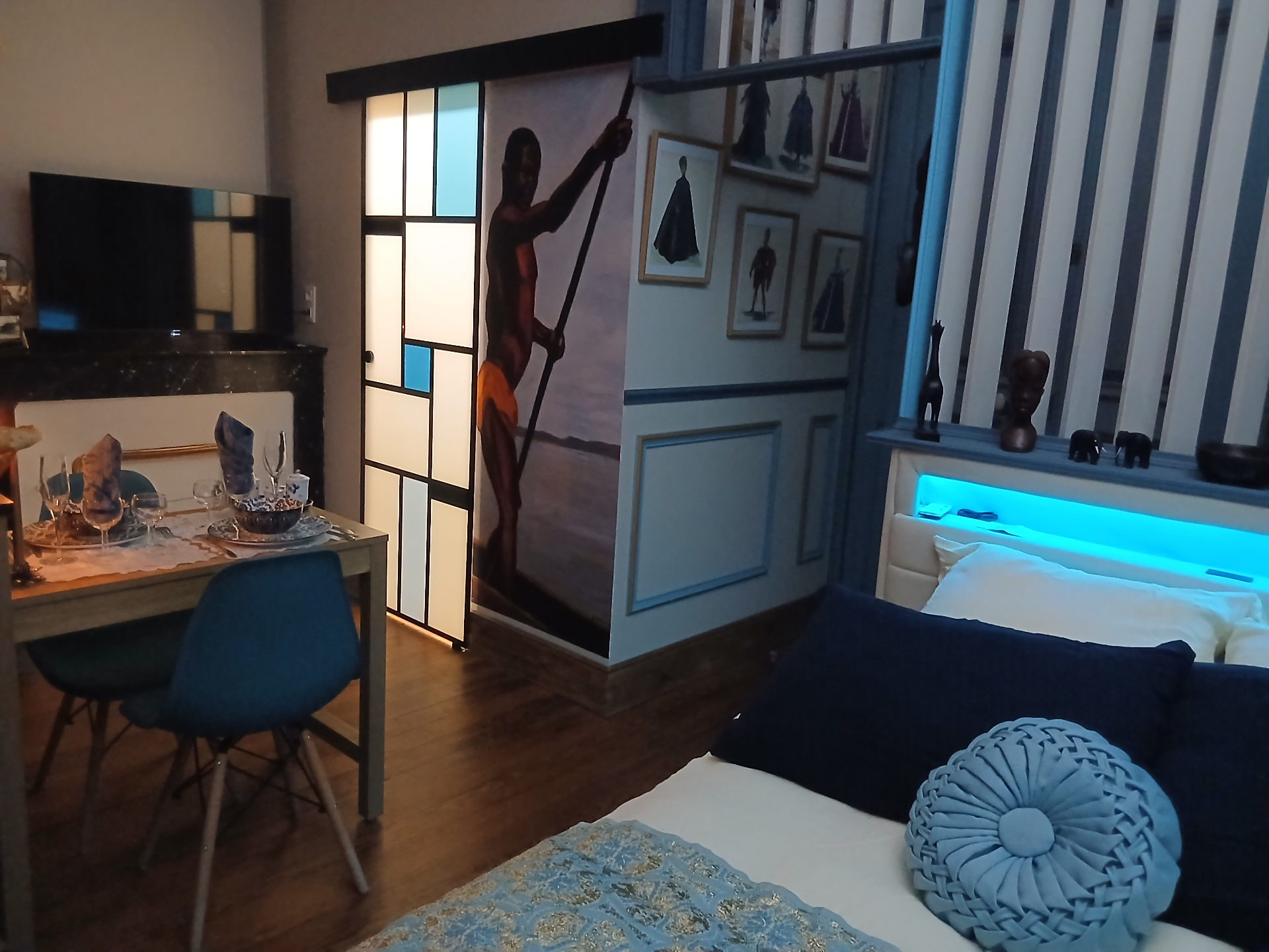 Vue générale du studio