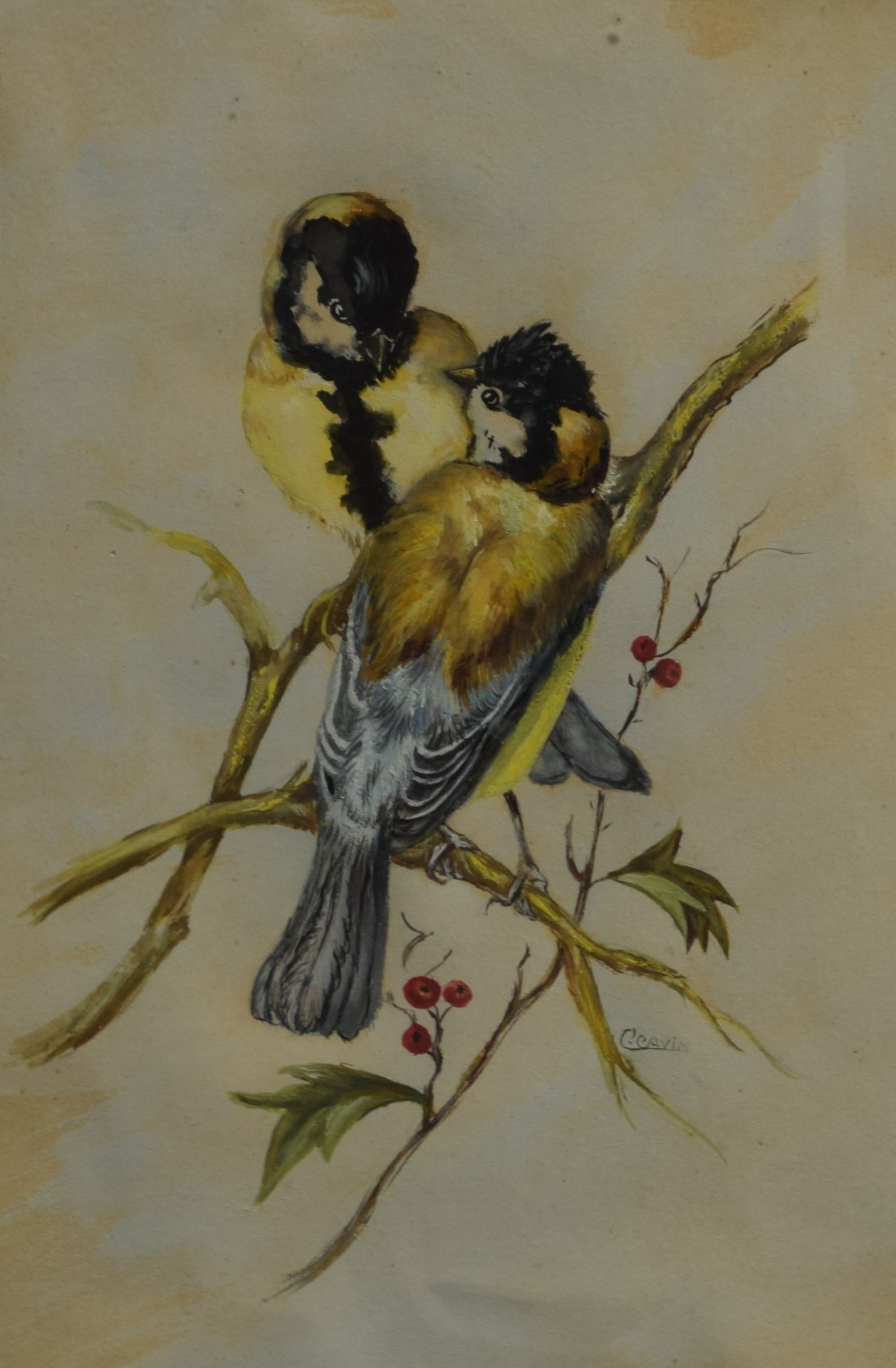 Œuvre 2 de Claude Cavin