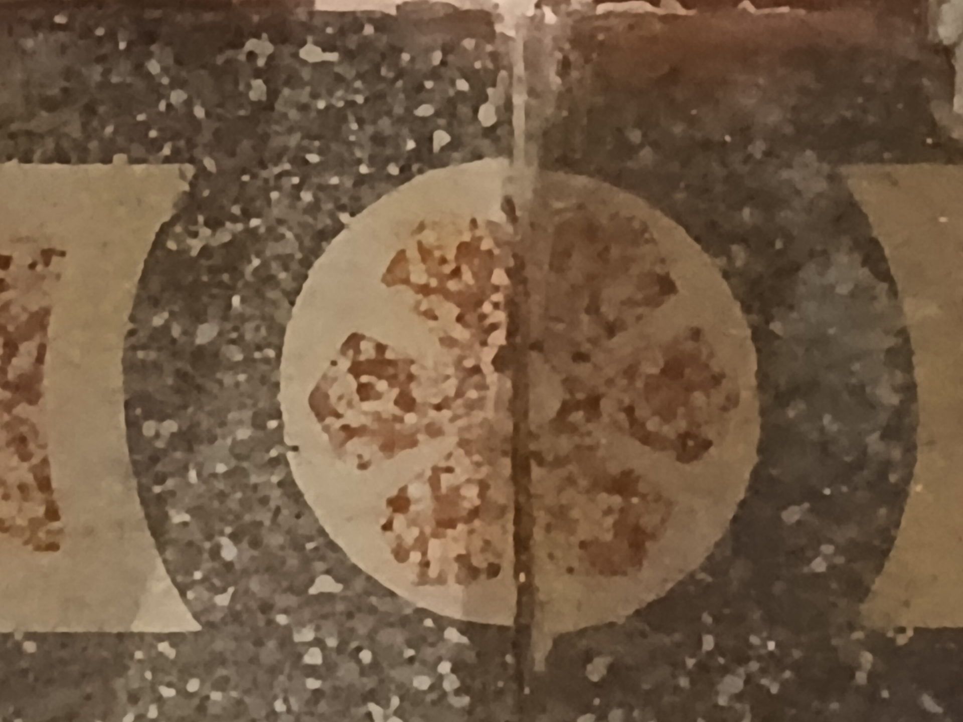 Autre détail carreaux de ciment - Couloir d'entée